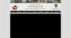 Desktop Screenshot of fotoklubrp.org