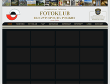 Tablet Screenshot of fotoklubrp.org